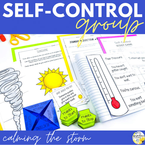 Self-Control School Counseling Group: Develop Self-Control Accountability Habits
