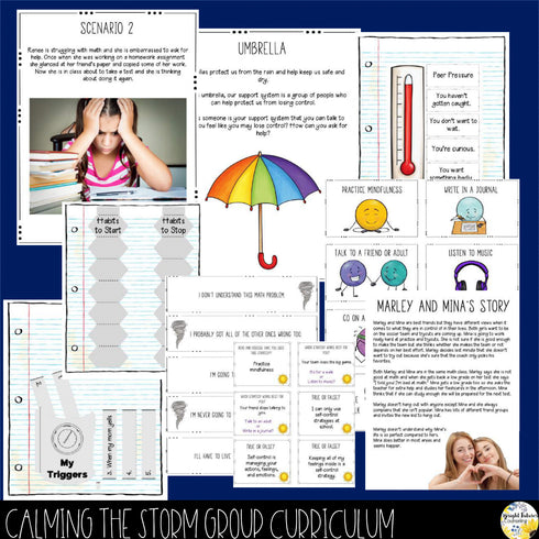 Self-Control Mega Bundle - Small Groups, Class Lessons, Assessments, and Games