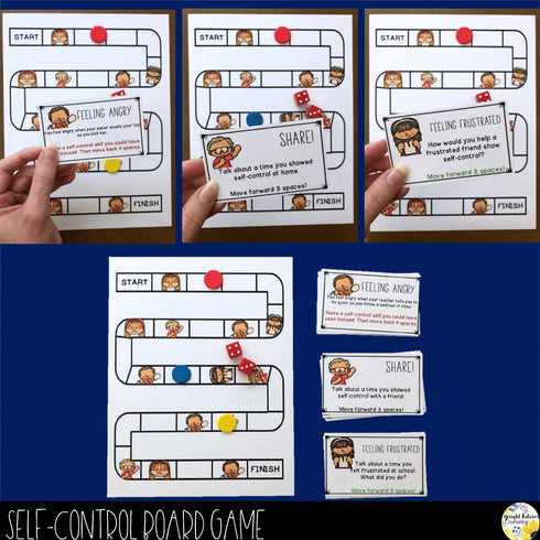 Self-Control Mega Bundle - Small Groups, Class Lessons, Assessments, and Games