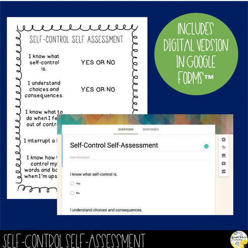Self-Control Mega Bundle - Small Groups, Class Lessons, Assessments, and Games
