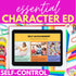 Self-Control SEL Class Lesson - Editable Character Education Counseling Lesson