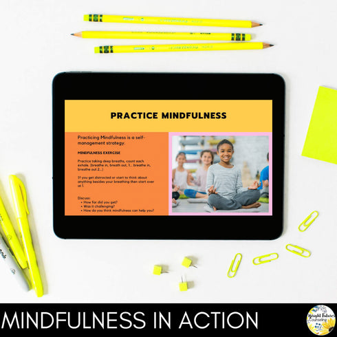 Self-Control SEL Class Lesson - Editable Character Education Counseling Lesson