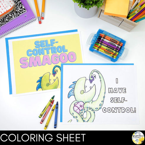 Self-Control School Counseling Guidance Lesson for Primary Students