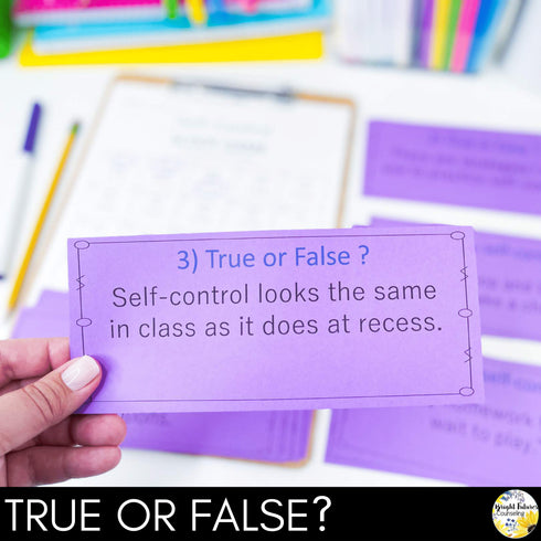 Self-Control Scoot Game Counseling Game