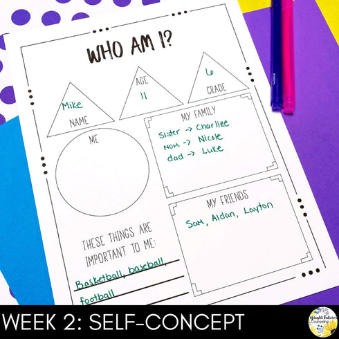 Self-Esteem Boys Counseling Group Self-Esteem MVPs Confidence Group