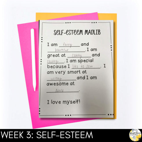 Self-Esteem Boys Counseling Group Self-Esteem MVPs Confidence Group