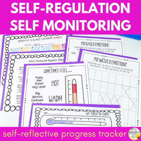 Self-Monitoring and Self-Regulation Activity Packet