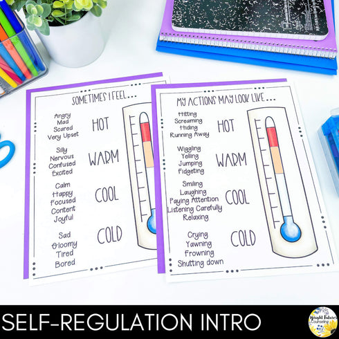 Self-Monitoring and Self-Regulation Activity Packet