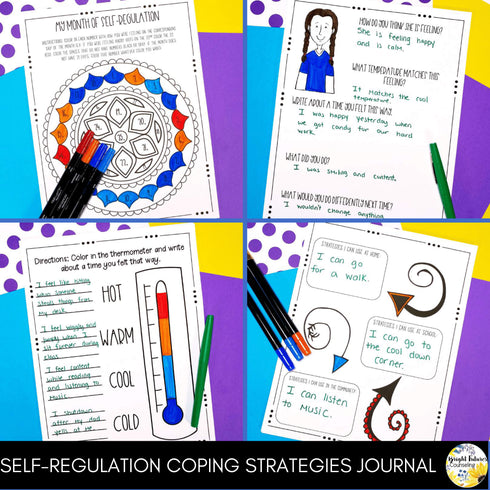 Self-Regulation Coping Skills Bundle Size of the Problem & Emotional Regulation