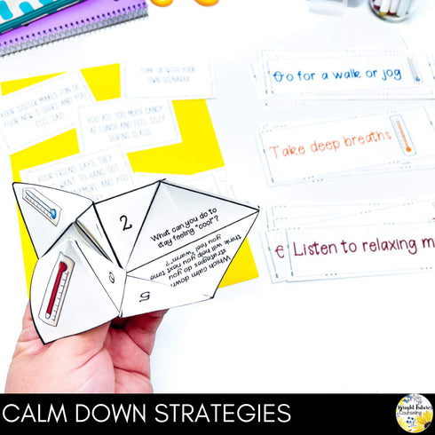 Self-Regulation School Counseling Group - Emotional Regulation & Coping Skills