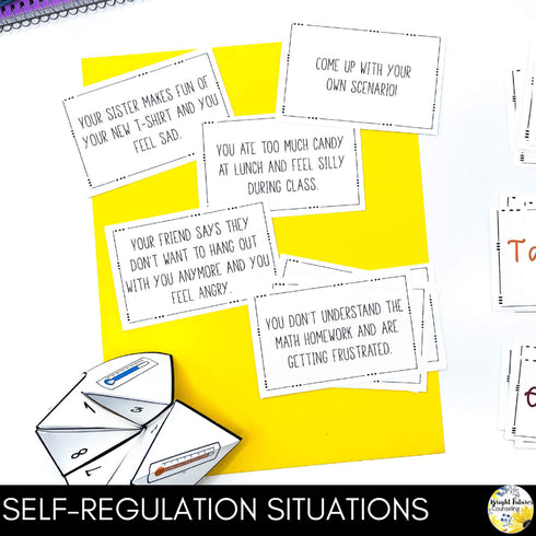 Self-Regulation School Counseling Group - Emotional Regulation & Coping Skills