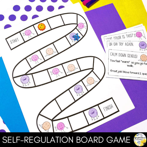 Self-Regulation School Counseling Group - Emotional Regulation & Coping Skills