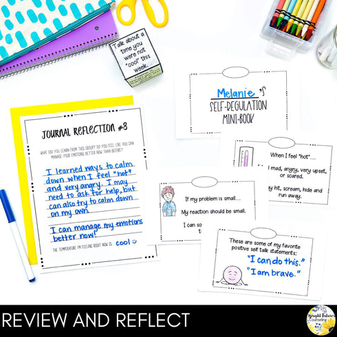 Self-Regulation School Counseling Group - Emotional Regulation & Coping Skills