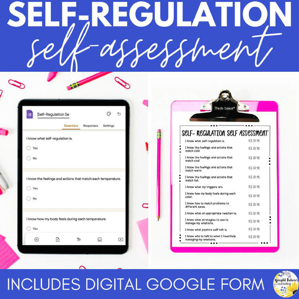 Self-Regulation School Counseling Self-Assessment