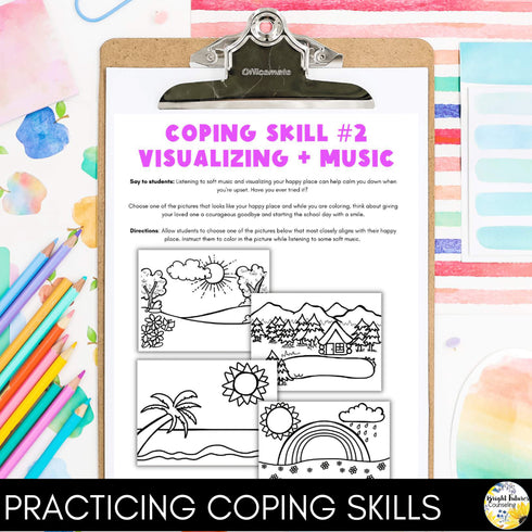 Separation Anxiety School Counseling Small Group for K-2 Primary Students