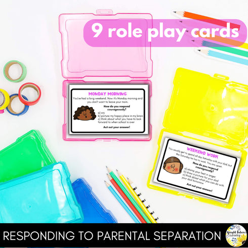 Separation Anxiety School Counseling Small Group for K-2 Primary Students