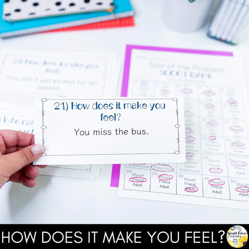 Size of the Problem Scoot Game School Counseling Game