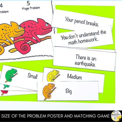 Counseling Activities for Self-Regulation and Size of the Problem and Reaction