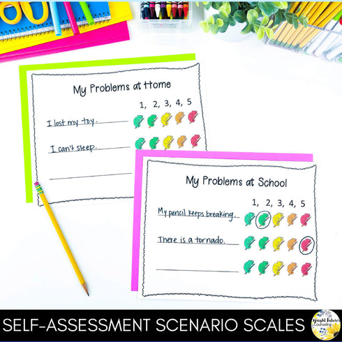 Counseling Activities for Self-Regulation and Size of the Problem and Reaction