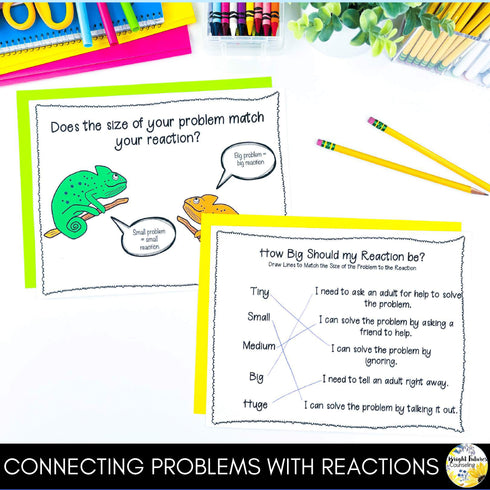 Counseling Activities for Self-Regulation and Size of the Problem and Reaction