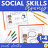 Social Skills Counseling Group - 10 Weeks of Activities, Games, Lessons & more!