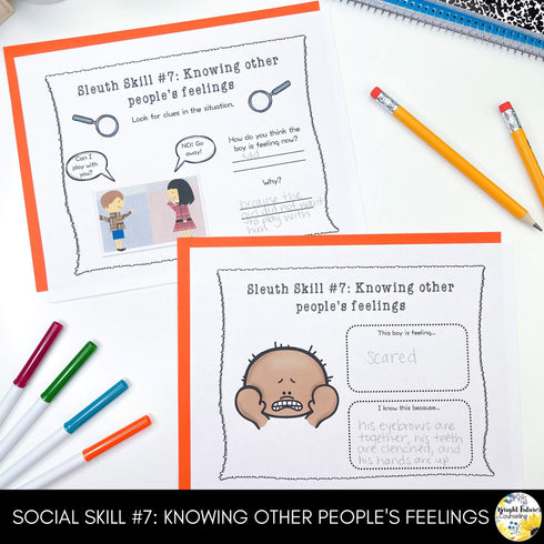 Social Skills Counseling Group - 10 Weeks of Activities, Games, Lessons & more!