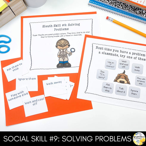 Social Skills Counseling Group - 10 Weeks of Activities, Games, Lessons & more!