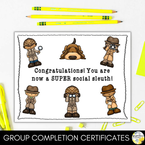 Social Skills Counseling Group - 10 Weeks of Activities, Games, Lessons & more!