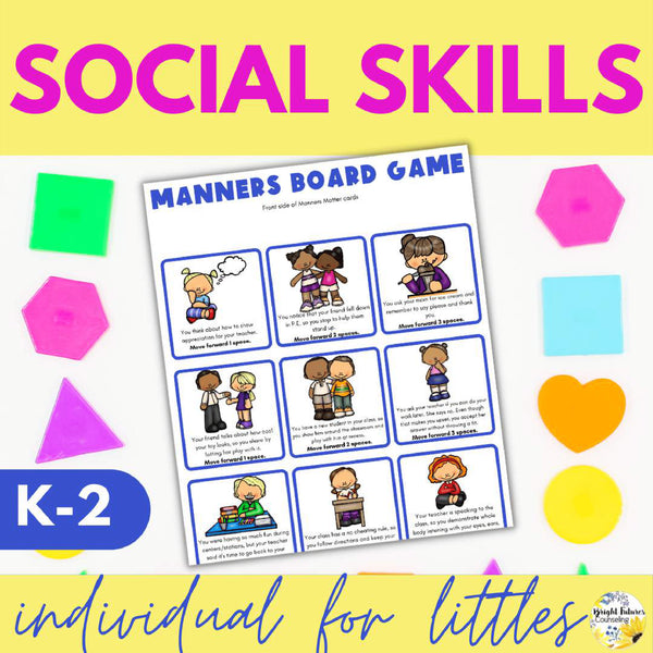 Social Skills Individual Counseling Curriculum - Primary