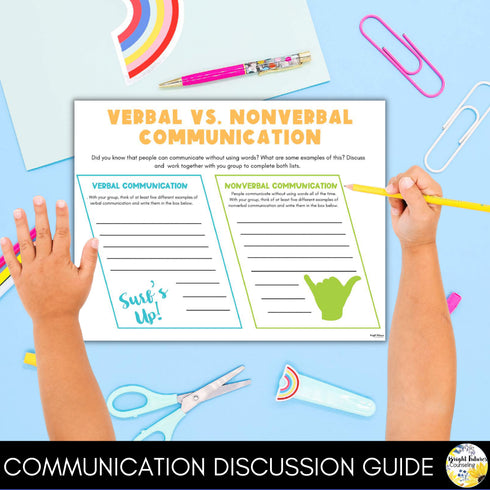 Social Skills School Counseling Small Group + Friendship & Conflict Resolution