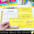 Social Skills Scoot Game Interactive Social Skills Game