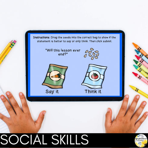 Spring SEL Boom Cards - Digital Social Emotional Learning Activity