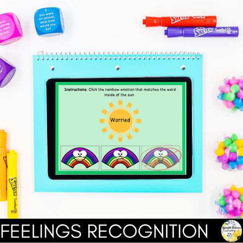 Spring SEL Boom Cards - Digital Social Emotional Learning Activity
