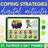 St. Patrick's Day Coping Strategies Digital Game - Boom Cards + Google