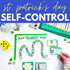 St. Patrick's Day Self-Control Board Game - School Counseling Activity