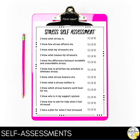 Stress Management and Relief Counseling Group: Stress Busters Coping Strategies