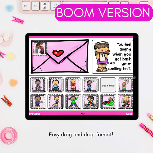 Valentine's Day Activity - Coping Strategies Digital Resource for Valentine's