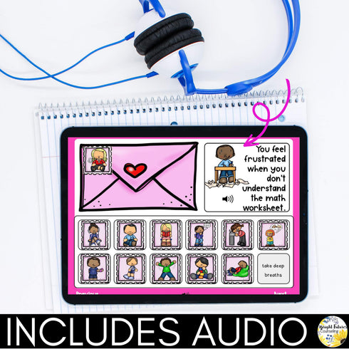 Valentine's Day Activity - Coping Strategies Digital Resource for Valentine's