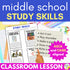 Middle School Study Skills Lesson - Study Skills Activities for Middle Schoolers