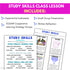 Middle School Study Skills Lesson - Study Skills Activities for Middle Schoolers