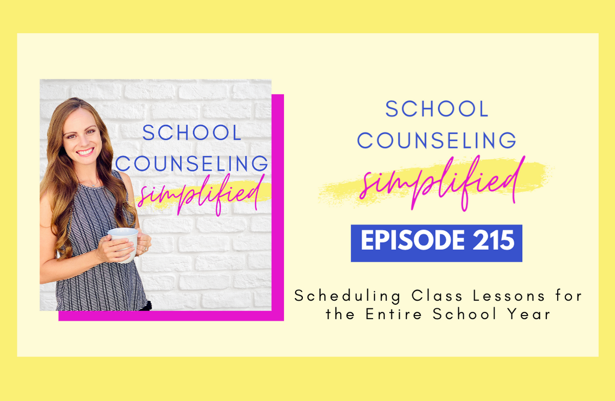 Scheduling Class Lessons for the Entire School Year