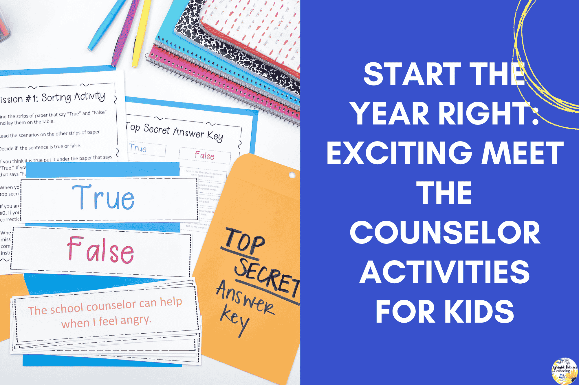 Start the Year Right: Exciting Meet the Counselor Activities for Kids