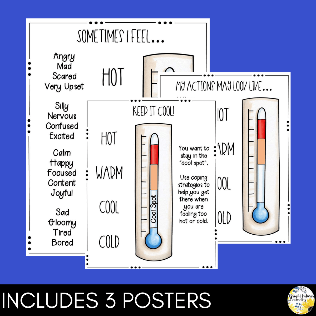 Self-Regulation Bulletin Board and Class Decor Self-Regulation Station