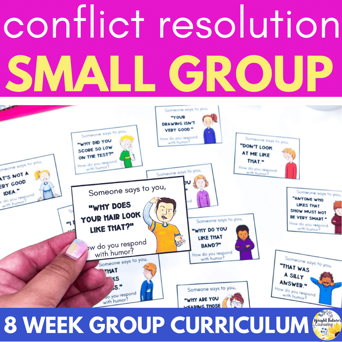 Small Group Resolution Examples Conflict Resolution & Size of the Problem Group Curriculum