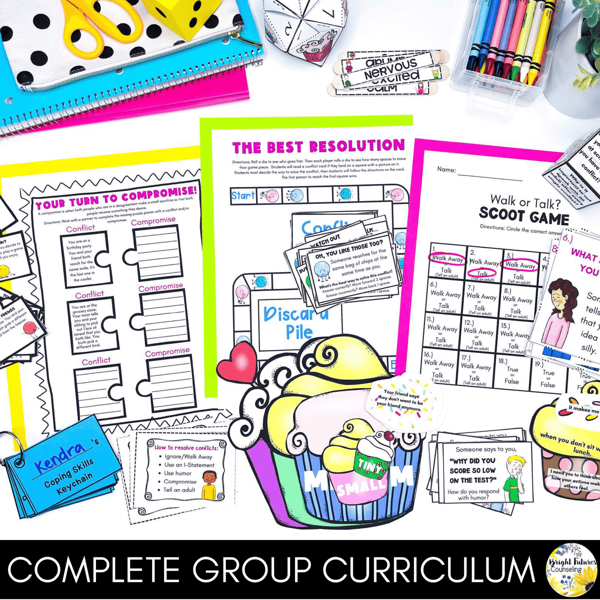 Small Group Resolution Examples Conflict Resolution & Size of the Problem Group Curriculum
